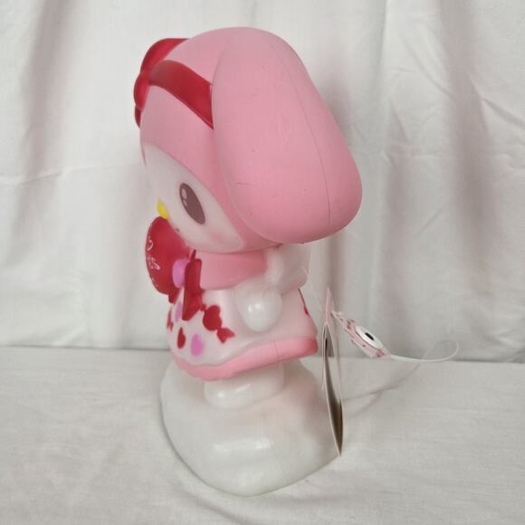Hello Kitty My Melody Lighted Blow Mold Valentines Day Decor 12" Cartoon Pink - Picture 5 of 9
